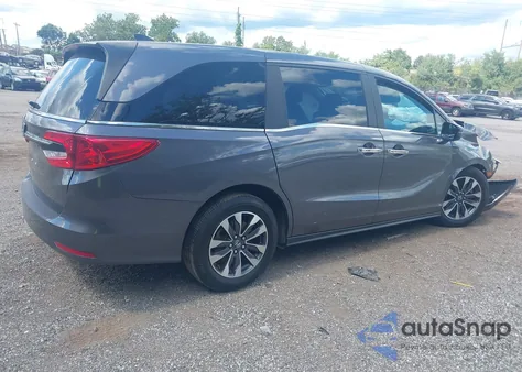 2024 Honda Odyssey Ex-L z USA, uszkodzony, nr VIN 5FNRL6H68RB075246